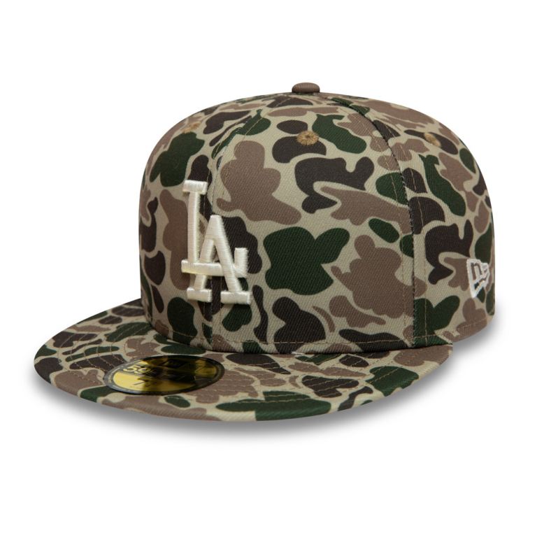 Gorras New Era 59fifty Camuflados - LA Dodgers MLB Duck 68317WQYS